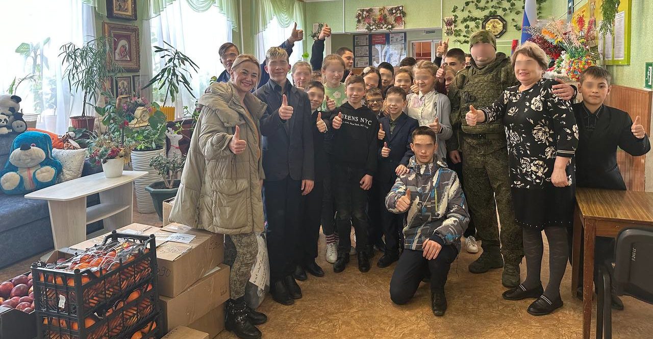 Доставка гуманитарной помощи в коррекционную школу-интернат в Перевальске